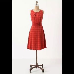 ANTHROPOLOGIE GIRLS FROM SAVOY Goji Plaid Dress 4